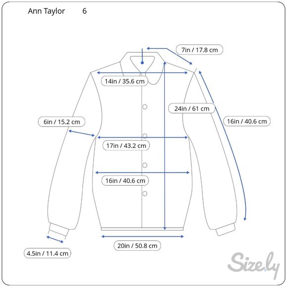 Ann Taylor Multicolored Collared 3/4-Sleeve Lightweight Button Up Shirt Women 6 - Picture 9 of 9